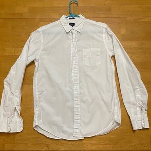 White J Crew Button-Up